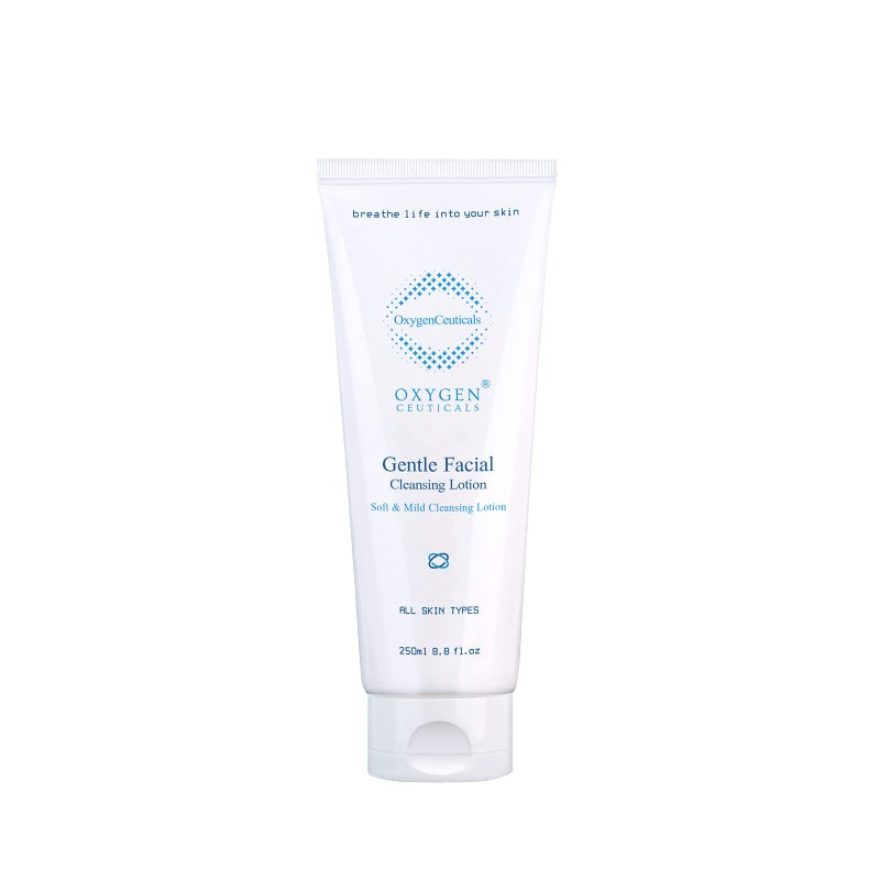 OxygenCeuticals Gentle Facial Cleansing Lotion 250ml88 floz Milky Cleansing Cream to Remove Makeup and Oils for Sensitive Skin