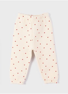 LC WAIKIKI Elastic Waist Printed Baby Girl Sweatpants  - Image 2