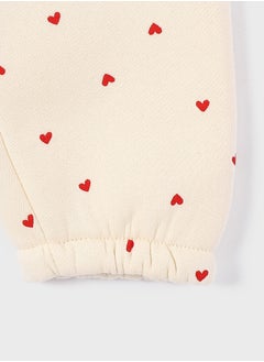 LC WAIKIKI Elastic Waist Printed Baby Girl Sweatpants  - Image 4