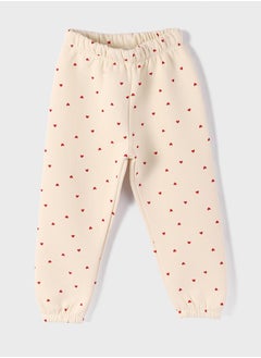 LC WAIKIKI Elastic Waist Printed Baby Girl Sweatpants  - Image 1