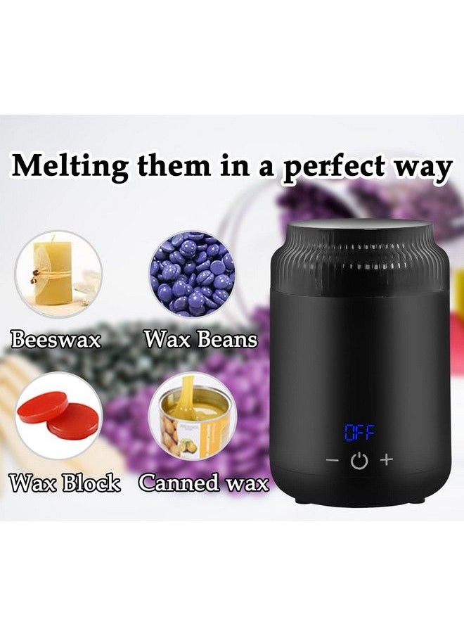 Podoy - Mini Wax Pot Machine Wax Melt Warmer For Hair Removal Portable Electric Wax Heater For Spa Salon Brow Body Nose Hair Upper Lip Waxing With 100 Wax Sticks - Image 1
