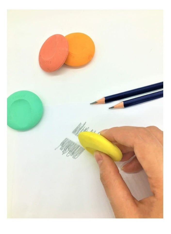 12 قطعة من مجموعة محايات ملونه 4 اللوان - Image 4