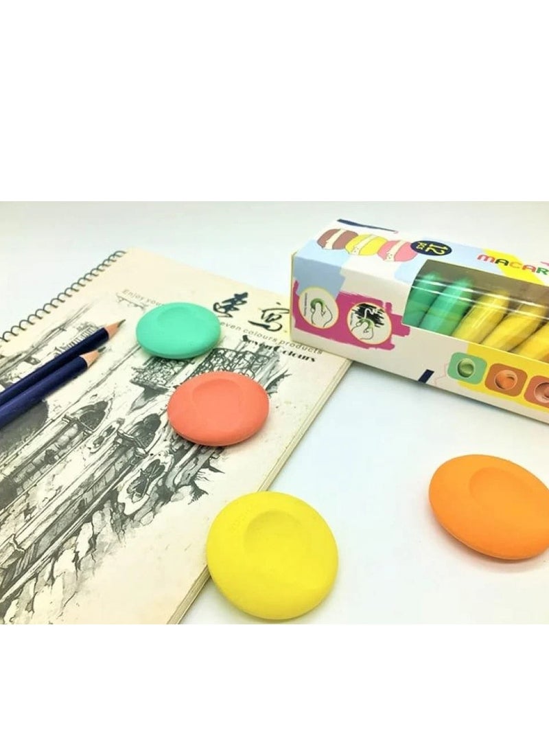 12 قطعة من مجموعة محايات ملونه 4 اللوان - Image 5