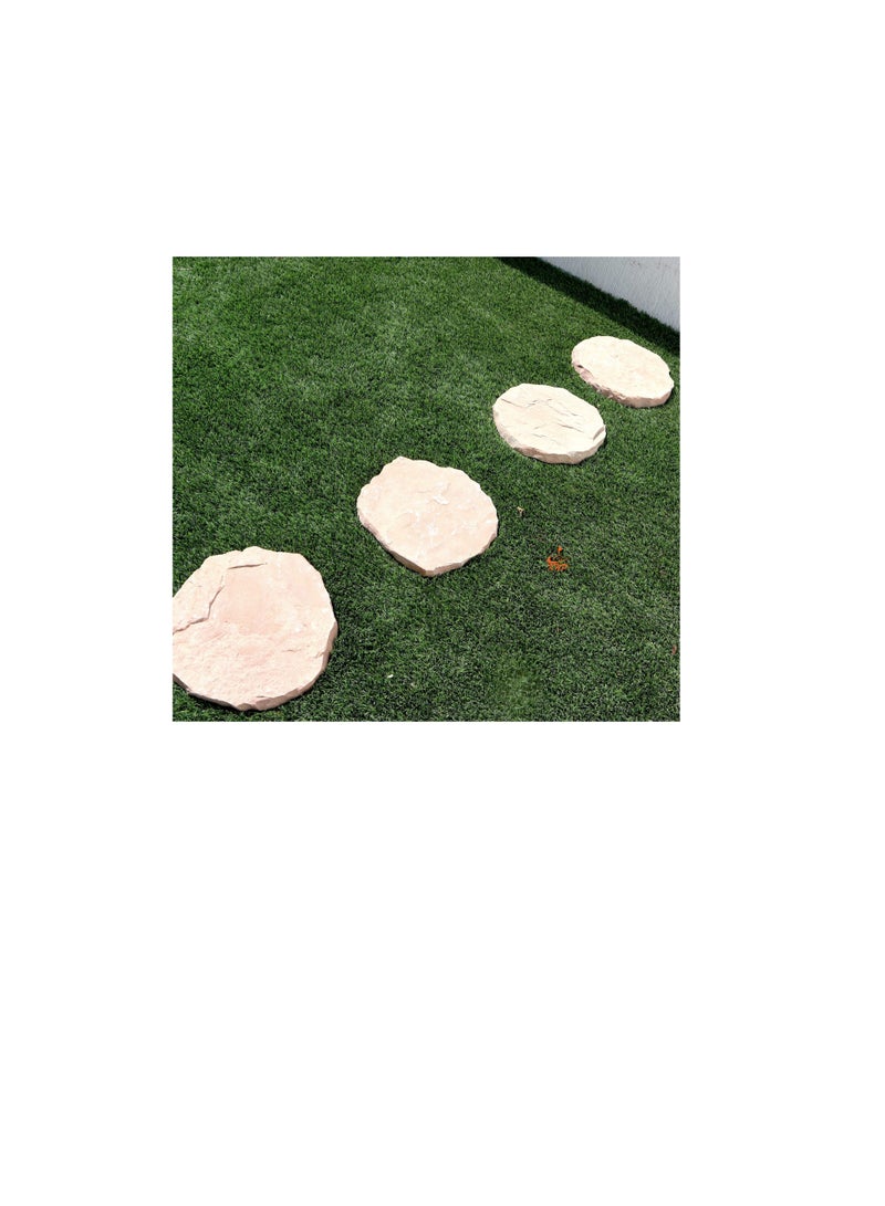 كنب مجموعة من 10 أحجار متدرجة للحدائق مقاومة للانزلاق مقاس 28-35 سم - Image 2