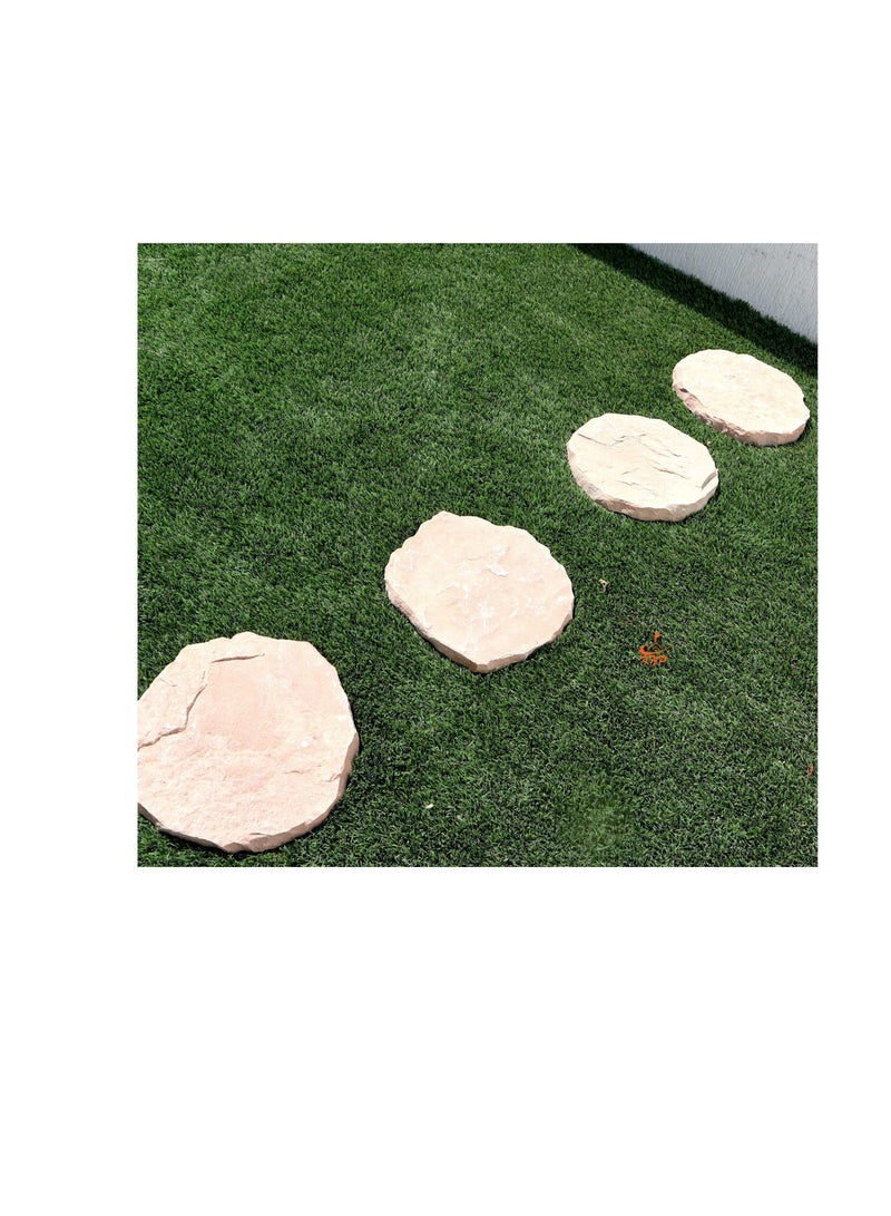 كنب مجموعة من 10 أحجار متدرجة للحدائق مقاومة للانزلاق مقاس 28-35 سم - Image 3