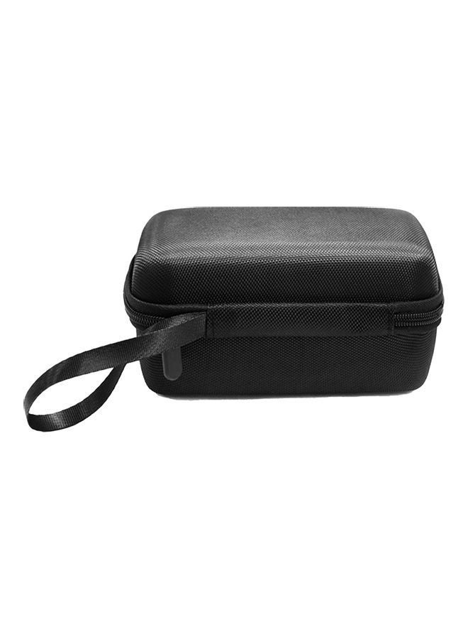 NIBEMINENT Dust-proof Bluetooth Speaker Protective Bag With Wrist Strap for Marshall-Emberton Black  - Image 1