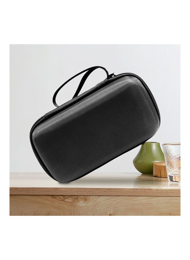 NIBEMINENT Dust-proof Bluetooth Speaker Protective Bag With Wrist Strap for Marshall-Emberton Black  - Image 5