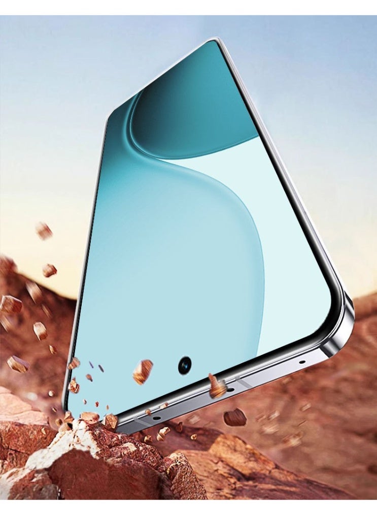 3 Pack for Oppo reno 14 pro Screen Protector with Clear Phone Case, HD Flexible TPU Film, Soft Screen Replacement, Anti Scratch Screen Protector Film for Oppo reno 14 pro - Image 3