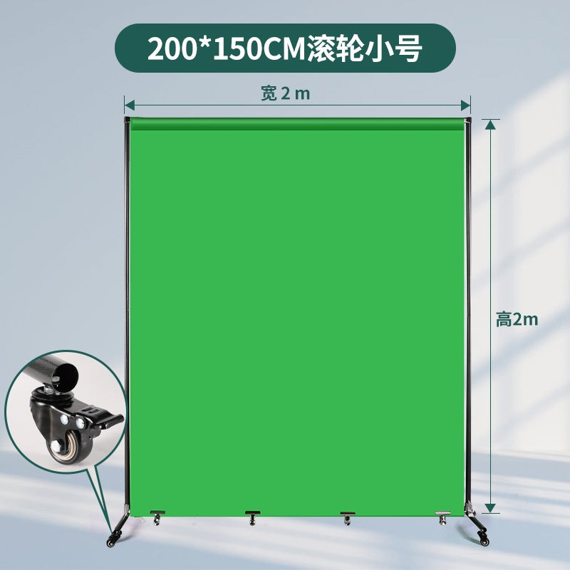 Live Pography Background Rack Po Background Door Rack Telescopic Rod Douyin Live Broadcast Room Rack Shooting Prop Cloth - Image 1