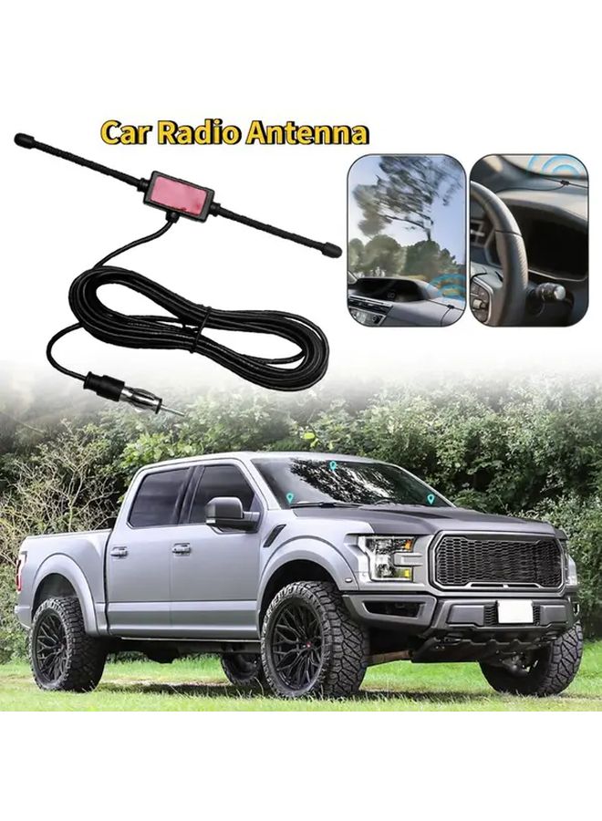 433 Antenna Signal Booster Amplifier Passive DIN Plug In For Trucks SUVs Vehicles FM TV Tuner - Image 4