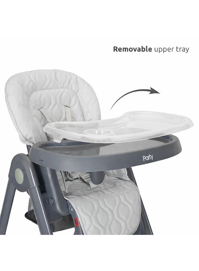 lorelli Party High Chair Grey - Image 3