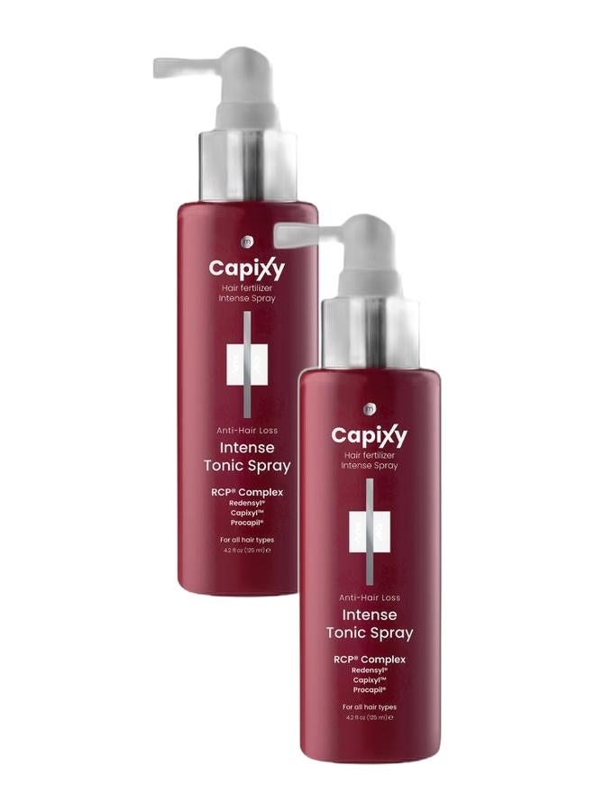 Capixy 2 Capixy Intense Spray 125 ml + Capixy Anti Hair Loss Vials 70ml - Image 1