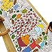 Tiny Expressions Fall Coloring Poster for Kids Rolled No Creases 30 x 72 Giant Coloring Table Cloth to Color On Fall Activities for Kids - Image 3