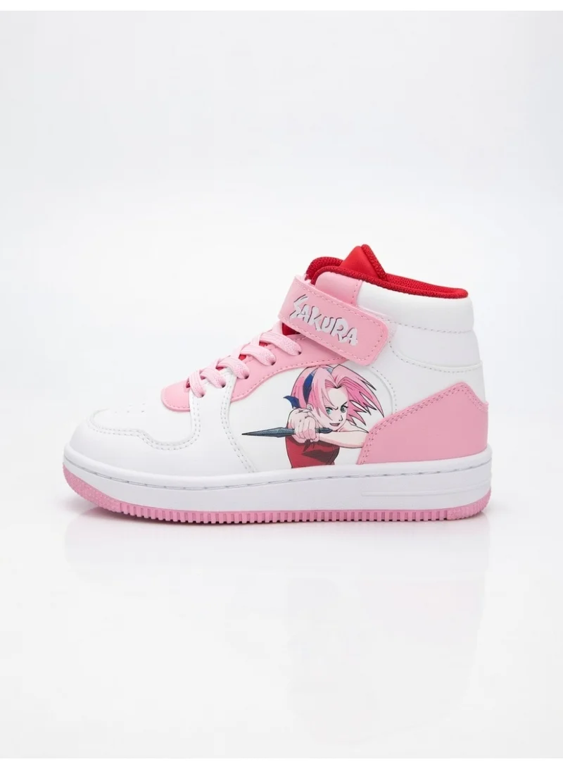 Naruto Naruto Sakura Girls High Top Sneakers, Lightweight Shoes