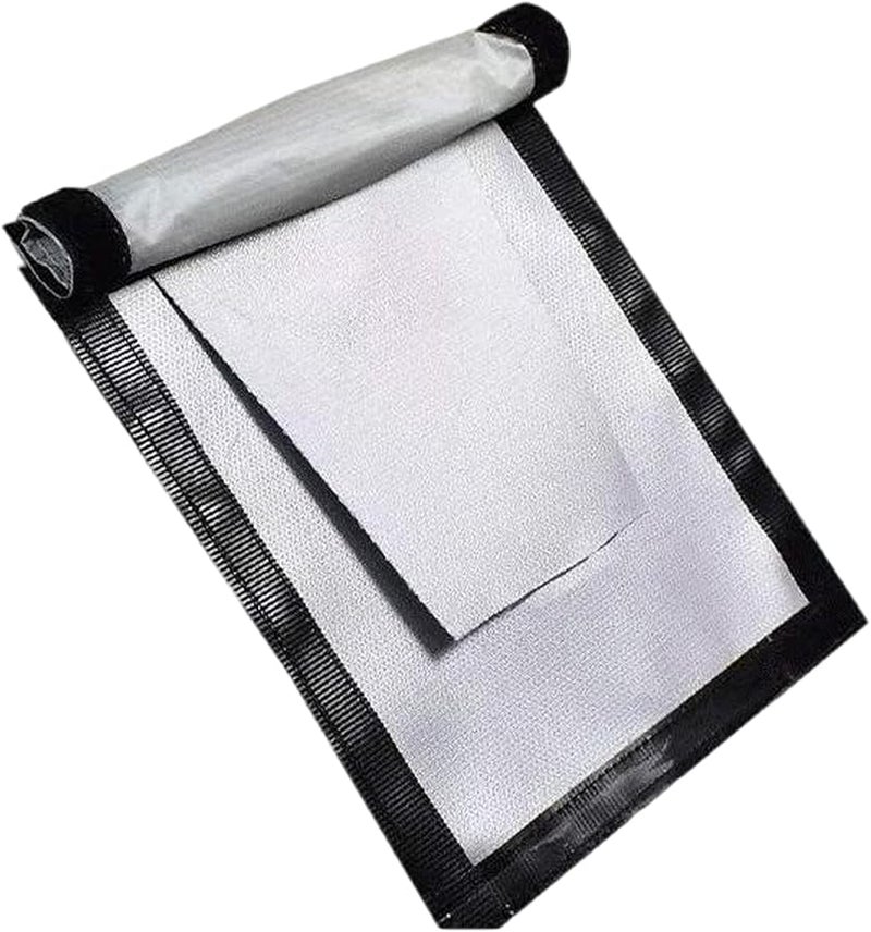 Fire Resistant Stove Jack Kit with Rain Flap Cover for Canvas Tent Chimney - Image 2