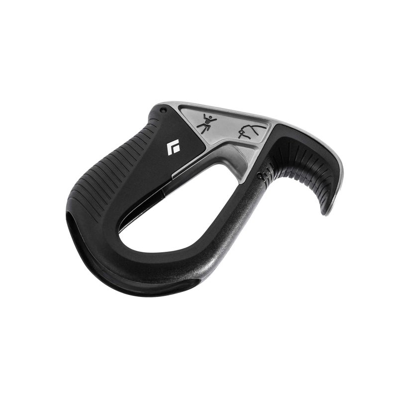 Black Diamond ATC Pilot Rock Climbing Belay Device, Black - Image 1