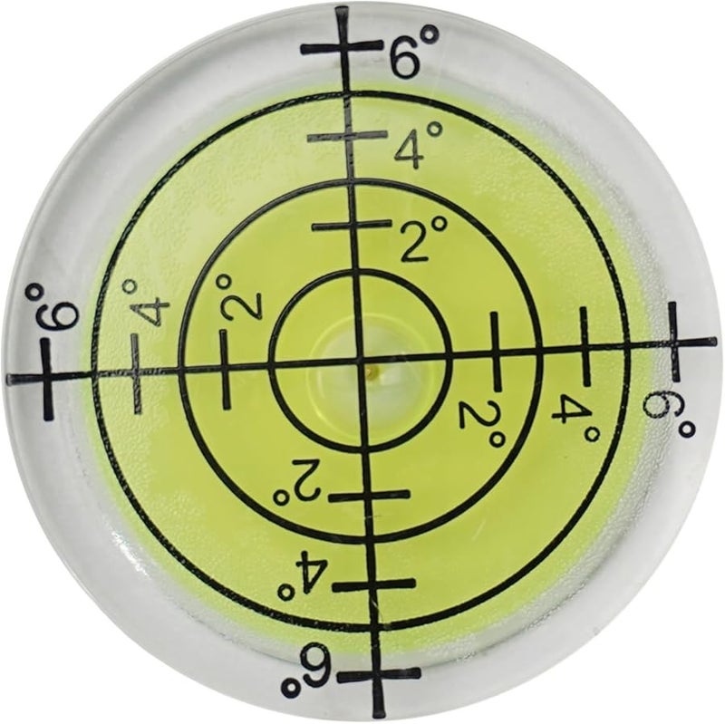 مستوى الفقاعة الأصفر والأخضر 32 مم عالي الدقة 20 30 درجة للقياس الدقيق - Image 2