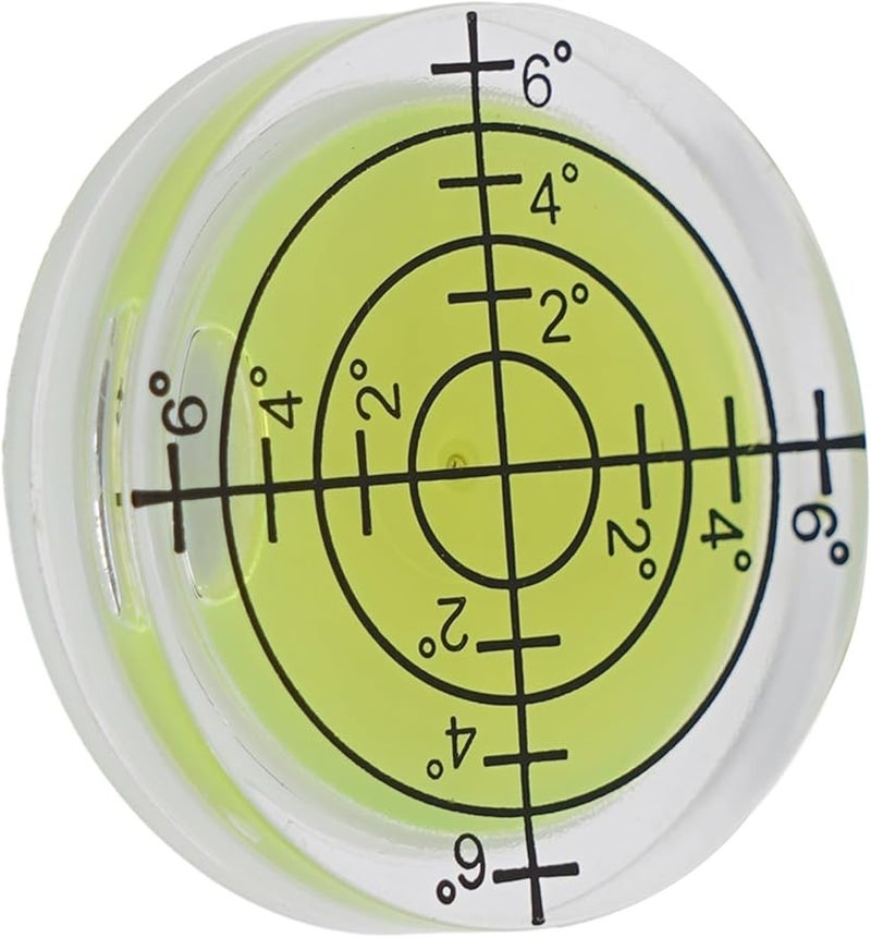 مستوى الفقاعة الأصفر والأخضر 32 مم عالي الدقة 20 30 درجة للقياس الدقيق - Image 4