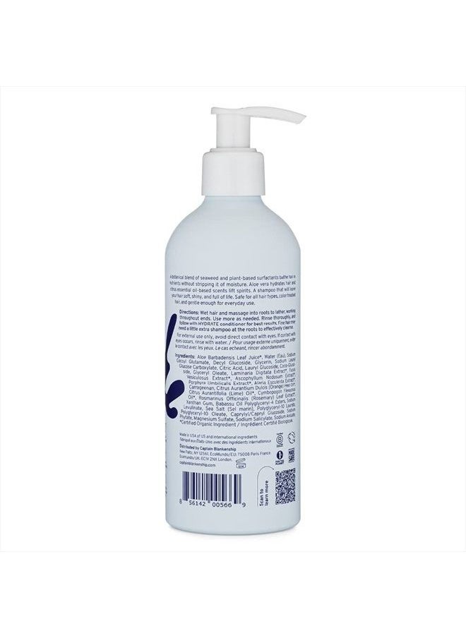 Captain Blankenship - All-Natural Cleansing Shampoo, Fresh Citrus Scent, Sulfate and Paraben Free, Plant-Based, Cruelty-Free, Vegan, 10 Fl Oz - Image 1