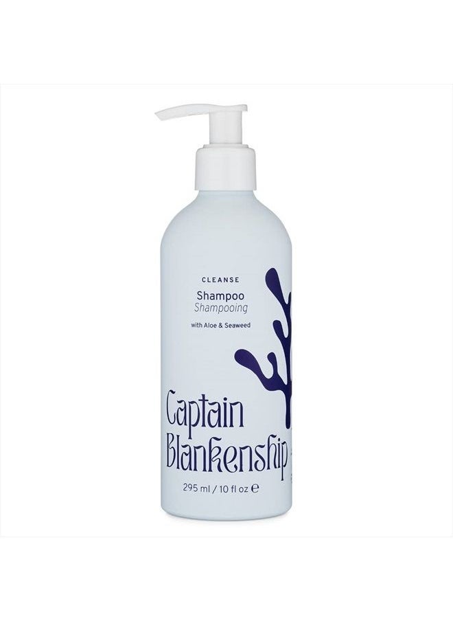 Captain Blankenship - All-Natural Cleansing Shampoo, Fresh Citrus Scent, Sulfate and Paraben Free, Plant-Based, Cruelty-Free, Vegan, 10 Fl Oz - Image 1