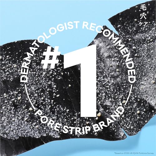 Bioré Charcoal, Deep Cleansing 18 Nose Strips for Blackhead Removal on Oily Skin, with Instant Pore Unclogging, features Natural Charcoal (Packaging May Vary) - Image 3