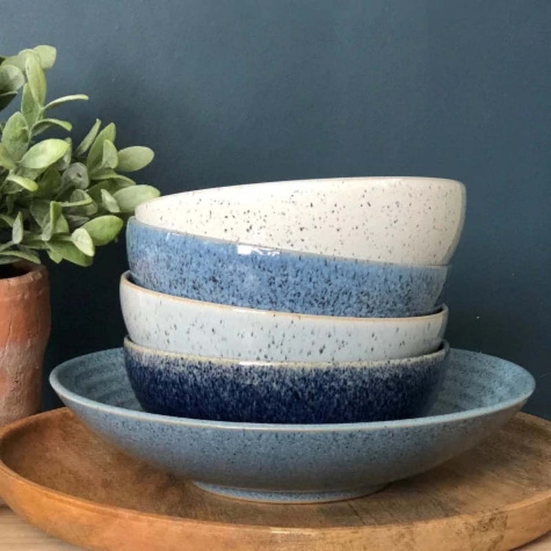 Denby Studio Blue Studio Blue Pebble Cereal Bowl 17cm X 17cm X 65cm 082ltr