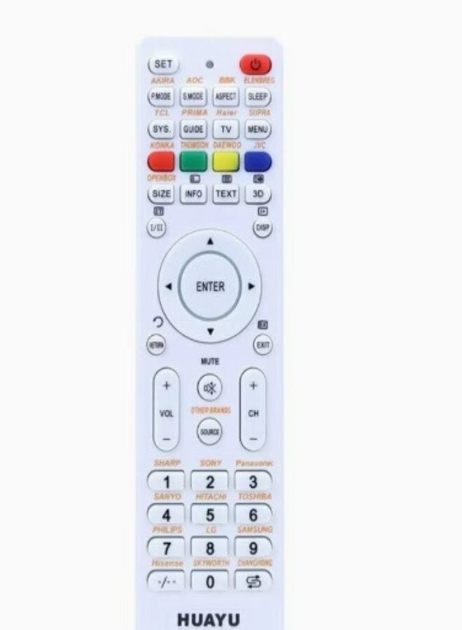 HYAOU Universal Remote Control For RmL1130+X Plus Tv Lcd Led Hdtv Smart Black - Image 4