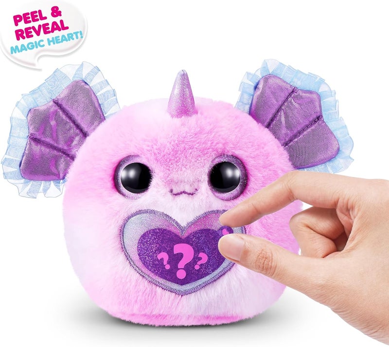 راينبوكورنز لعبة Rainbocorns Axolotlcorn Surprise Plush مع Baby Boo-Boocorn و10 مفاجآت ممتعة، لعبة بيضة ناعمة قابلة للفقس مع قلب سحري وإكسسوارات - اجمع جميع شخصيات Axolotl الستة - Image 4