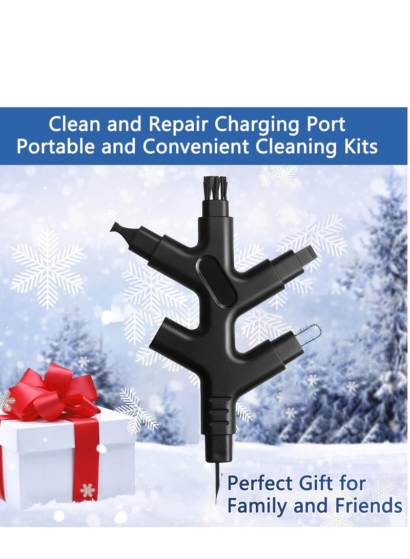 Excefore Multi Function Cleaning Repair Kit, Charge Port Cleaning Tool and Restore Tool, Suitable for Phone Charging Port & Speaker, Charger Cables, Headphones, Watch, iPhone, iPad, Camera  - Image 5