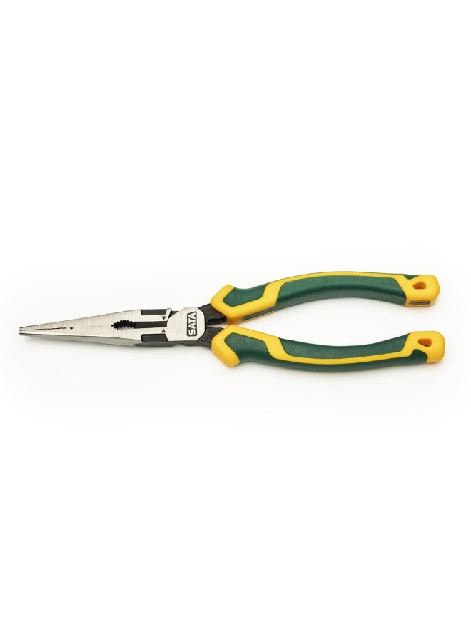 Sata SATA ST70122D 8" High Leverage Long Nose Pliers - Image 2