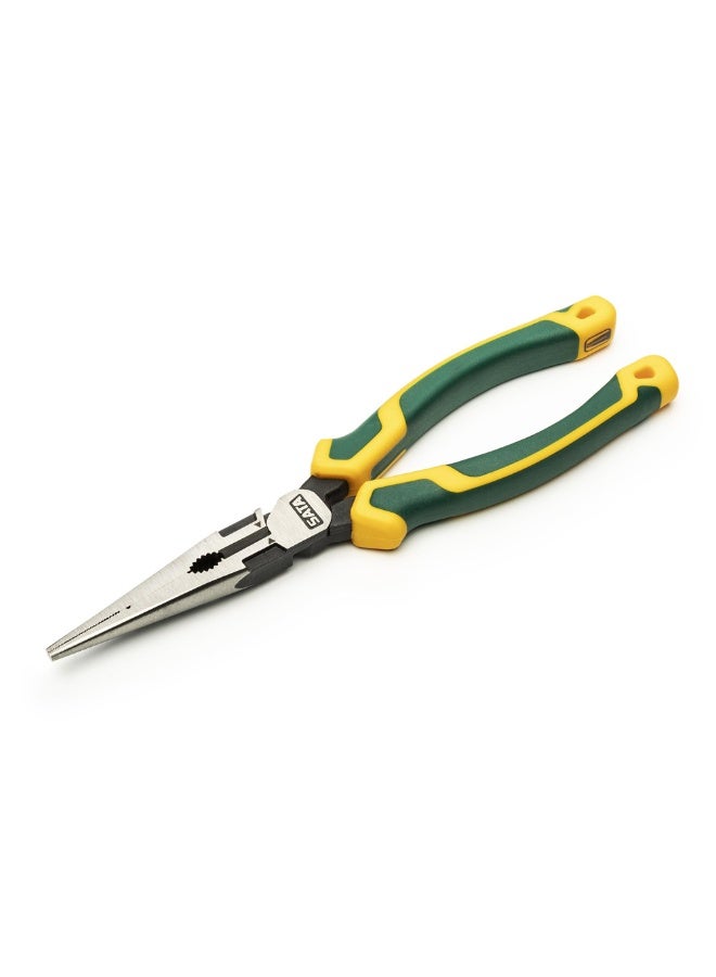 Sata SATA ST70122D 8" High Leverage Long Nose Pliers - Image 1