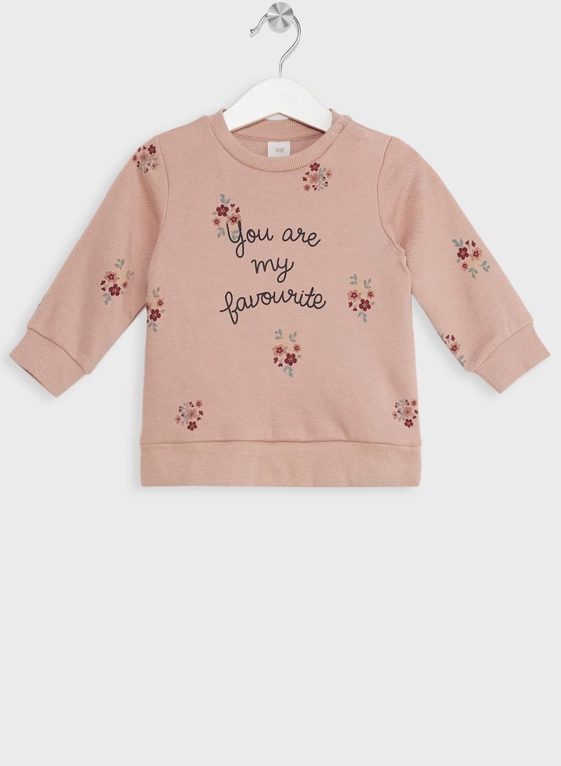 H&M Infant Aop Sweatshirt & Sweatpants Set - Image 2