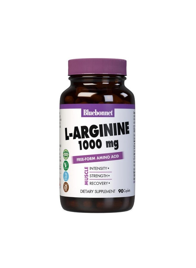 BlueBonnet L-Arginine 1000 mg Capsules, 90 Count - Image 1