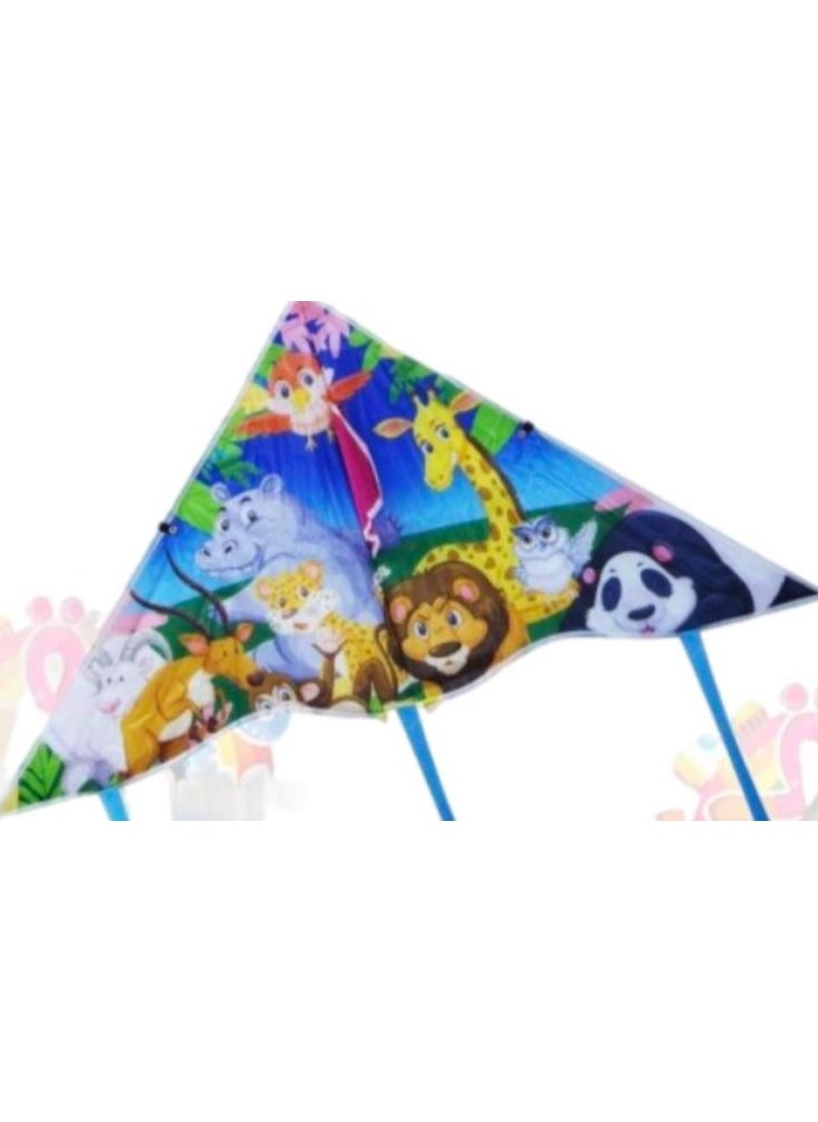 Verona Two cartoon-style gliders with handle and string 
