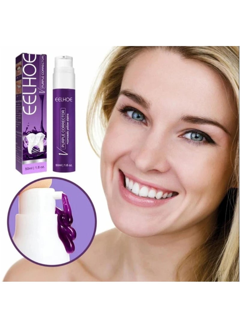 إيلهو EELHOE 50 مللي معجون أسنان مبيض لإزالة البقع معجون أسنان مبيض مزيل للبقع العناية بصحة الفم - Image 2