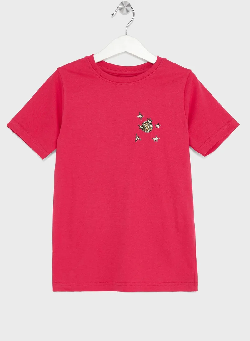 بنياتا Boys Front And Back  Printed T-Shirt