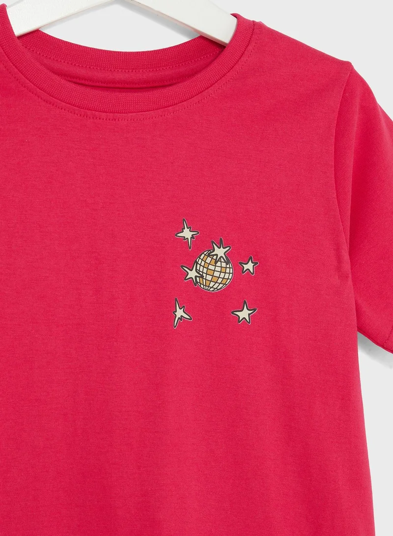 بنياتا Boys Front And Back  Printed T-Shirt