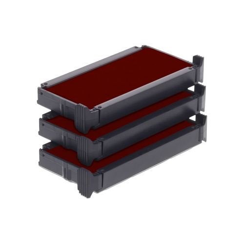 Trodat Replacement Ink Cartridge 64912  Pack of 3 Color red