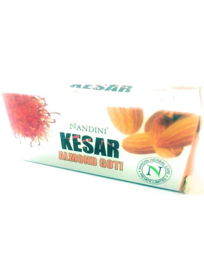 Nandini - Kesar Almond Goti (Pack Of 24) - Image 1