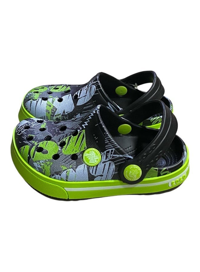 crocs Kids Clog Lightweight Comfortable Slip-On with Back Strap - Breathable Design for Daily Wear, Beach & Outdoor Activities - Multi Color - Image 2