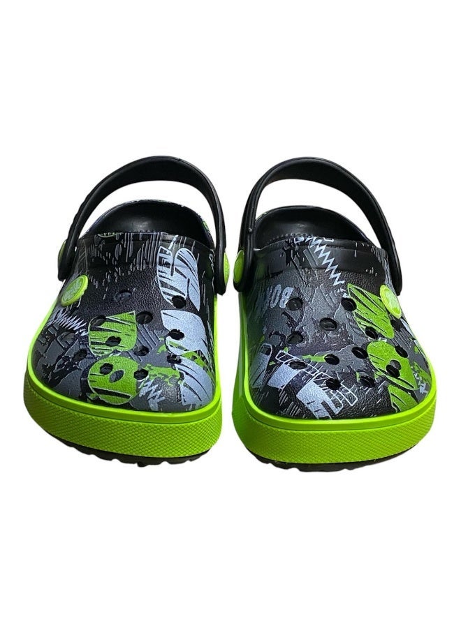 crocs Kids Clog Lightweight Comfortable Slip-On with Back Strap - Breathable Design for Daily Wear, Beach & Outdoor Activities - Multi Color - Image 1