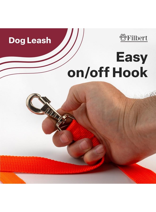 Filbert Nylon Dog Leash, Heavy Duty Leash, for Medium and Small Dogs, 3/4 inch X 4.6ft Strong and Durable, Traction Rope, Red - Image 5
