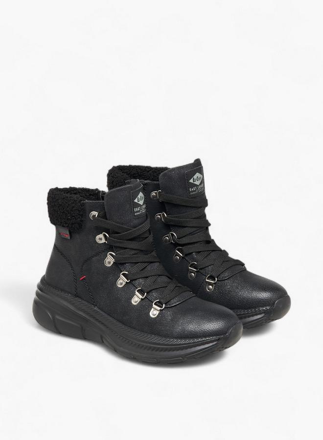 لي كوبر بوت نسائي بكعب للكاحل برباط - Image 3