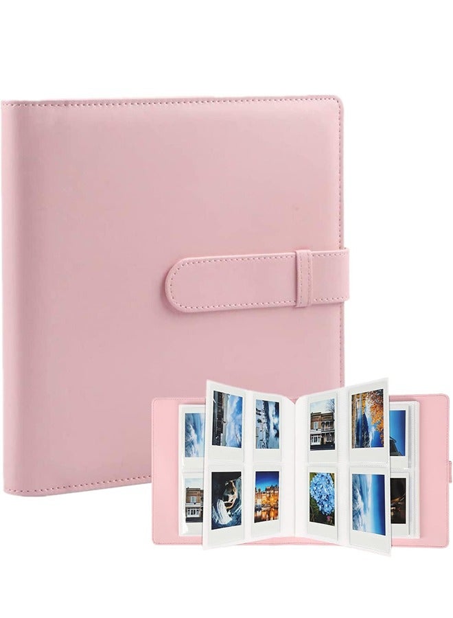 Hihonor 256 Pockets Photo Album for Fujifilm Instax Mini LiPlay 12 11 9 8 40 Evo 7S Camera/Link Printer, 2x3 Picture book for Polaroid Snap Touch PIC-300 Z2300 Mint Zip Instant Camera Printe (Pink) - Image 1