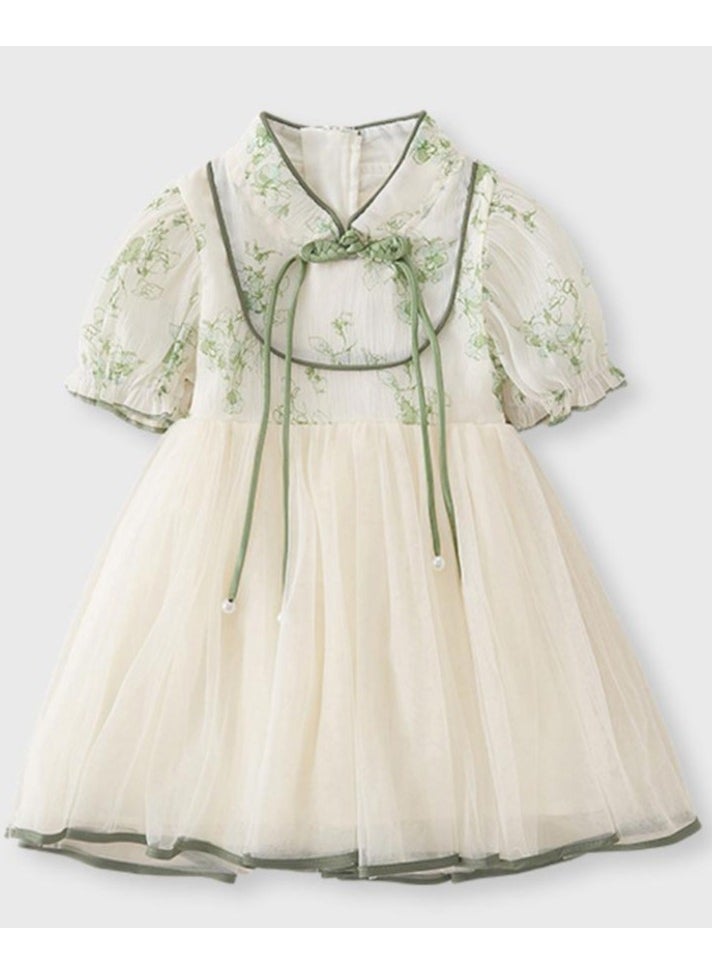 KUYING New Baby Girl Vintage Dress  - Image 1