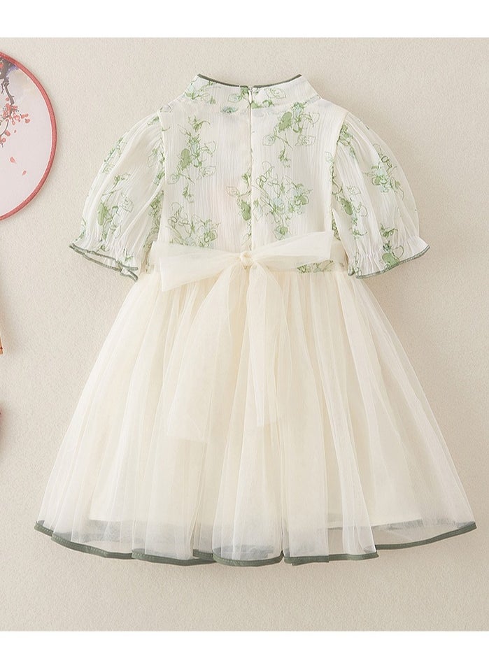 KUYING New Baby Girl Vintage Dress  - Image 3