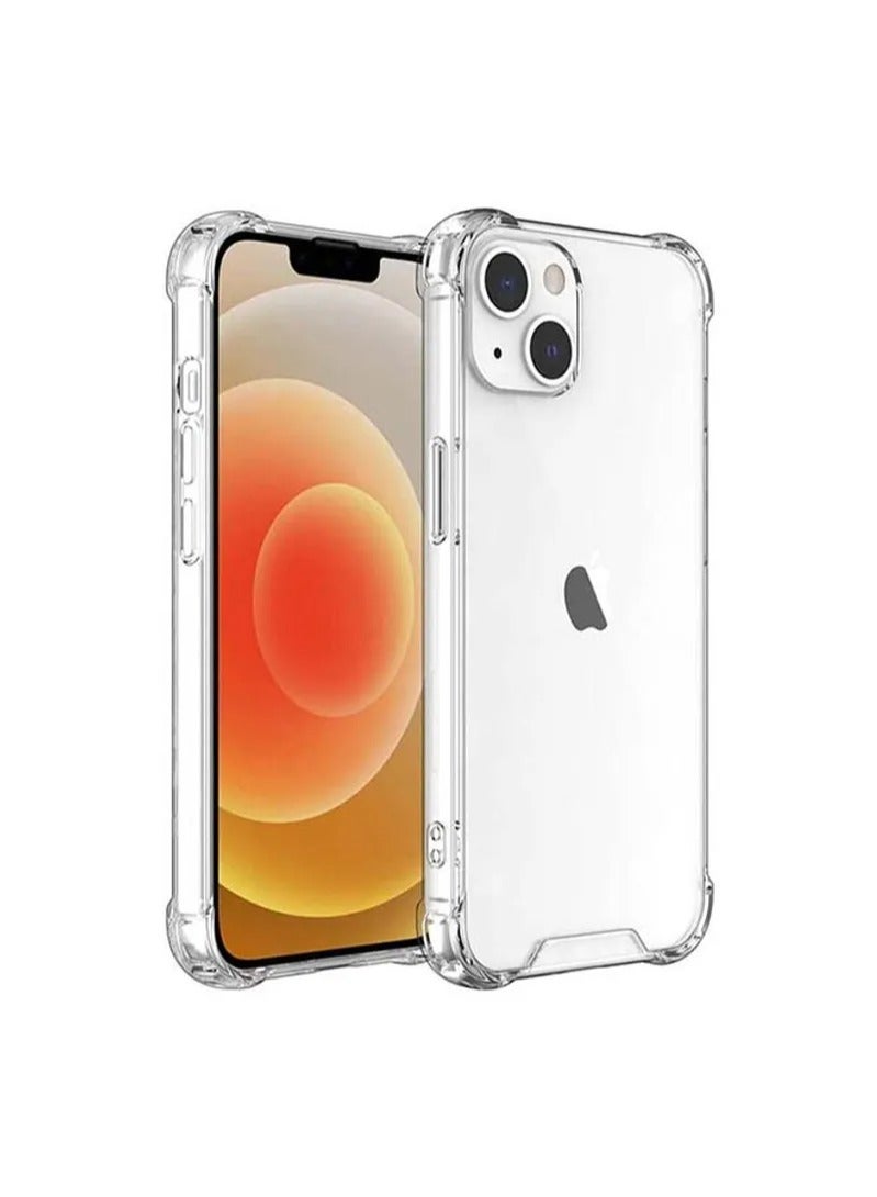 تي دبليو إي جي جي أو أن غطاء حماية TPU لهاتف أيفون 13 شفاف - Image 1