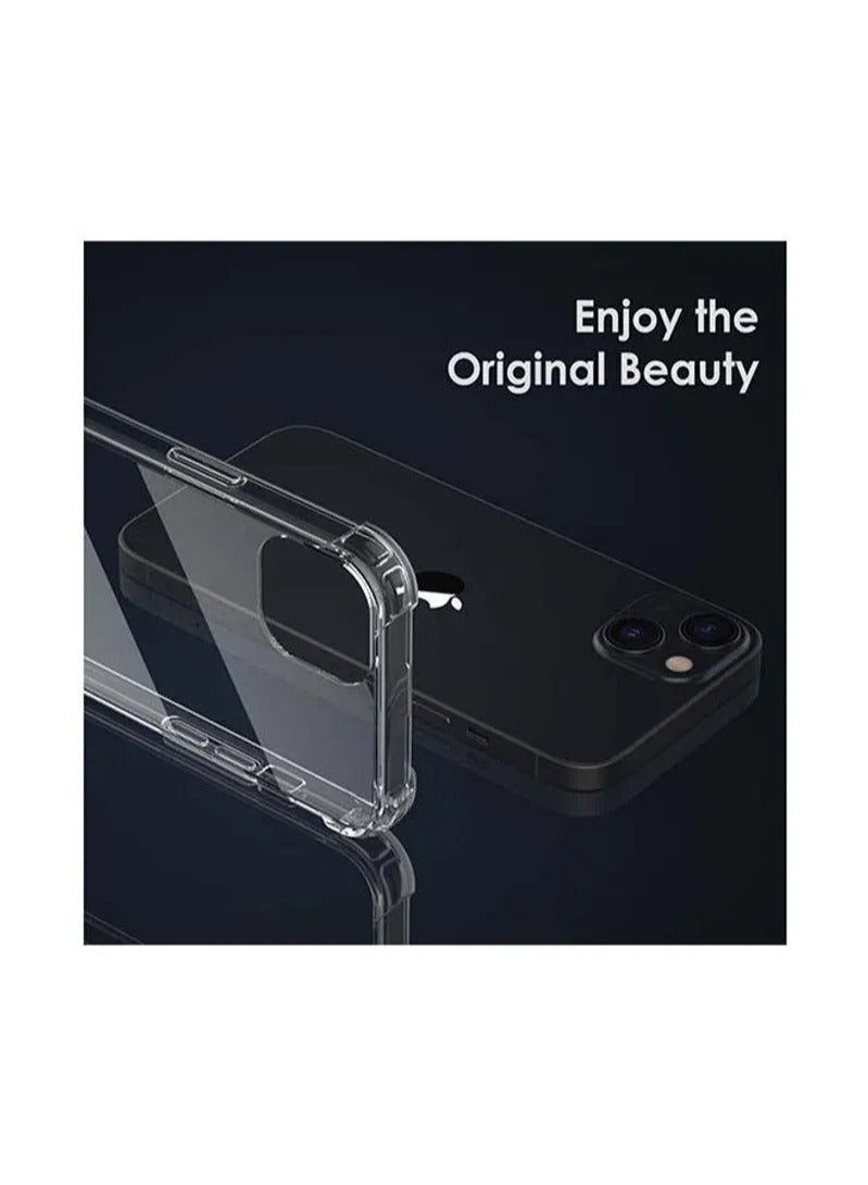 تي دبليو إي جي جي أو أن غطاء حماية TPU لهاتف أيفون 13 شفاف - Image 2