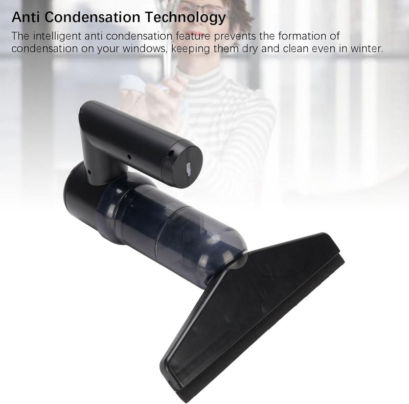 Automatic Window Cleaner, Electric Anti Condensation Anti Fog Window Cleaner, Robot with Powerful Water Absorption for Shower Wall, Mirror, Glass, and Tile (Style 2) - Image 5