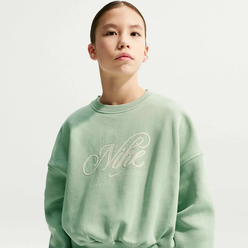Kids' Sportswear Club Boxy Sweatshirt (Older Kids)